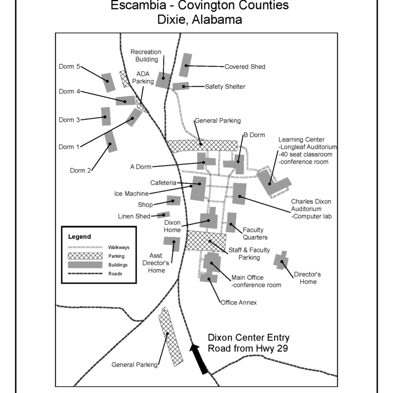 Map of campus